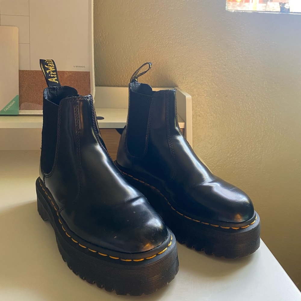 Platformed Dr. Martens